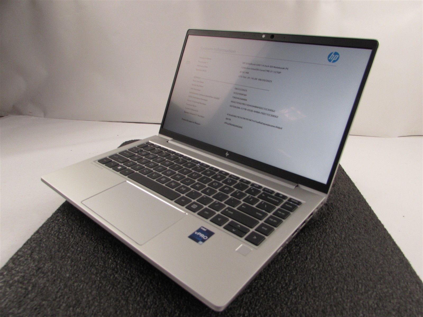 HP ELITEBOOK 640 (G9) 1920X1080 FHD TOUCHSCREEN I7-1270P 1TB SSD 8GB RAM NO O.S