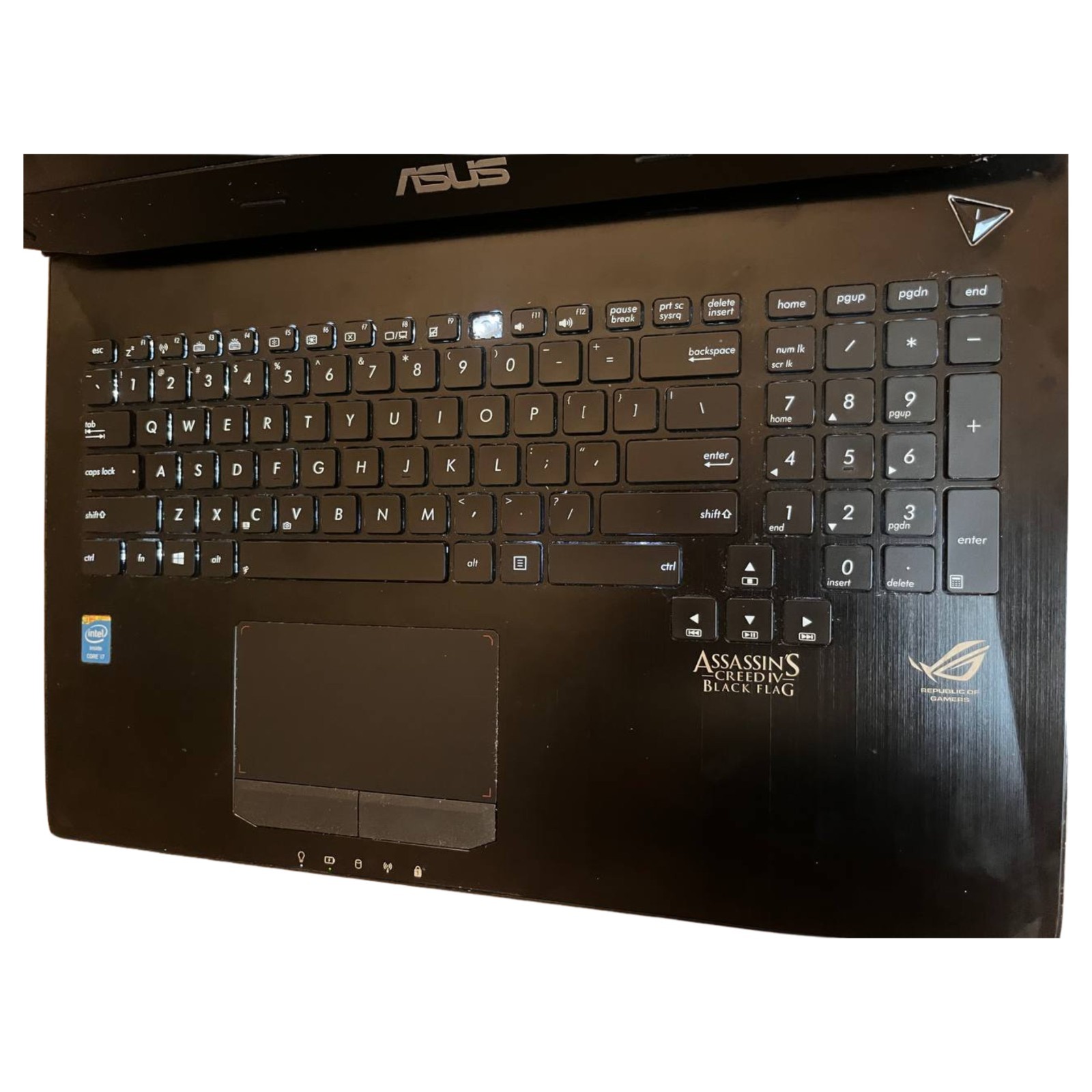 ASUS ROG G750JH 17.3″ Gaming Laptop i7-4700HQ 16GB RAM SSD GTX 765M FOR PARTS