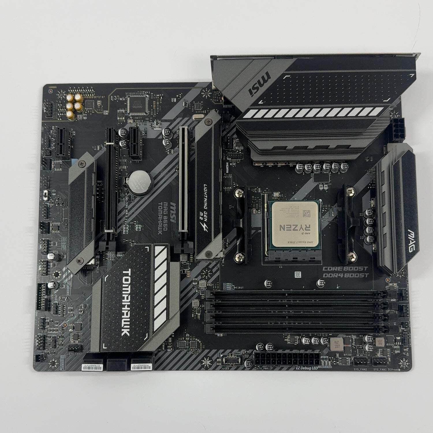 MSi B550 Tomahawk AM4 AMD Ryzen 7 3700X 8 Core 3.60GHz ATX