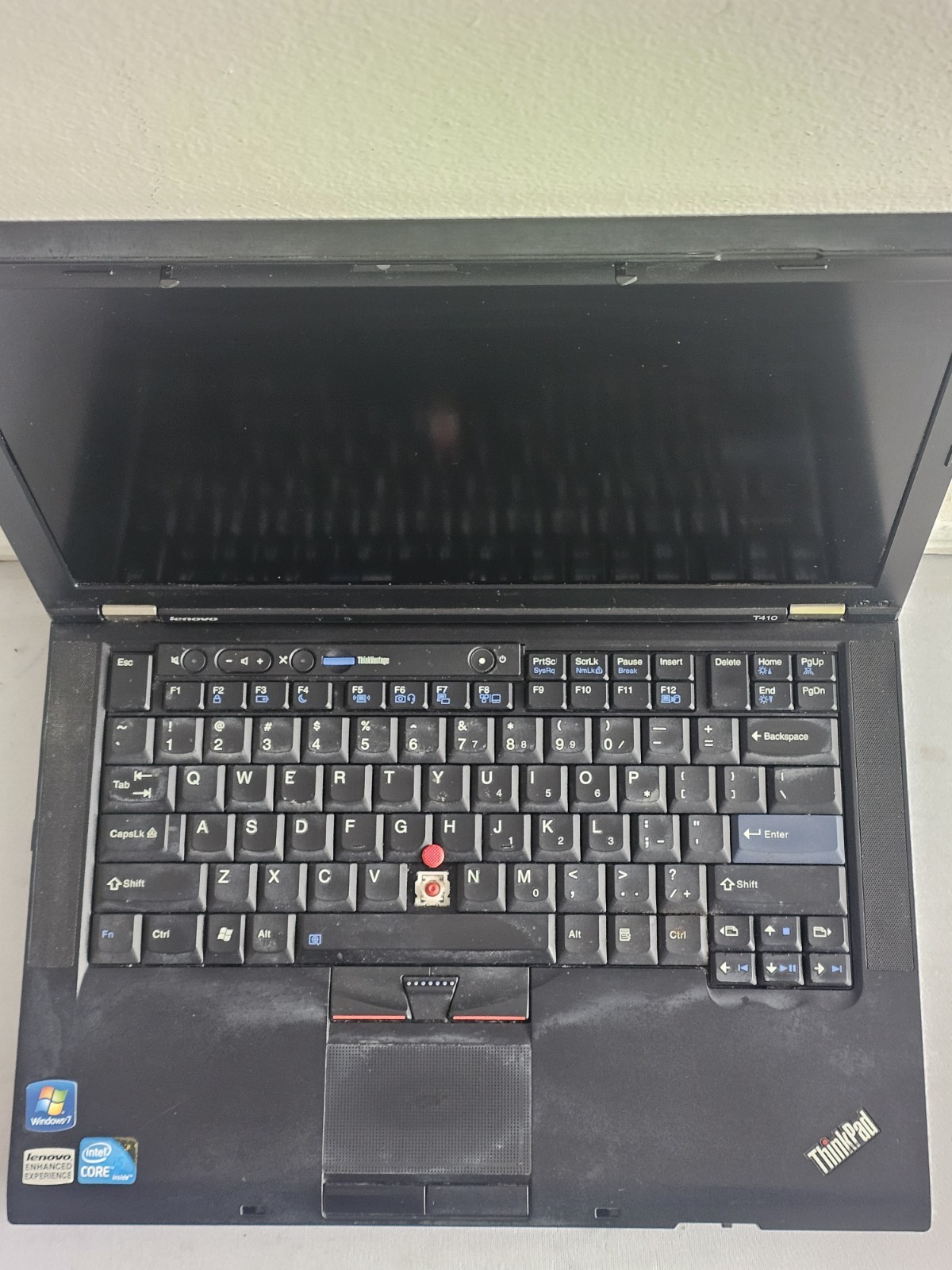 Lenovo ThinkPad T410 Laptop – i5-M520 – 4GB RAM – BAD BATT – Parts/Repair – READ
