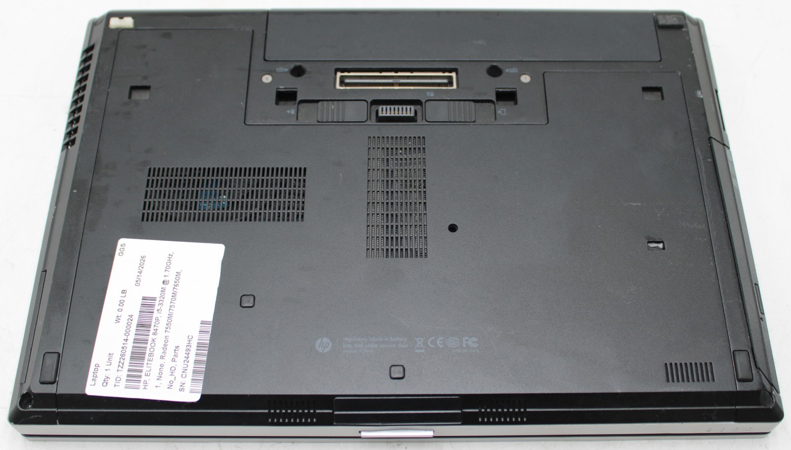 14″ HP ELITEBOOK 8470P Laptop i5-3230M @ 2.60GHZ 8GB RAM 250GB SSD WIN10 *READ