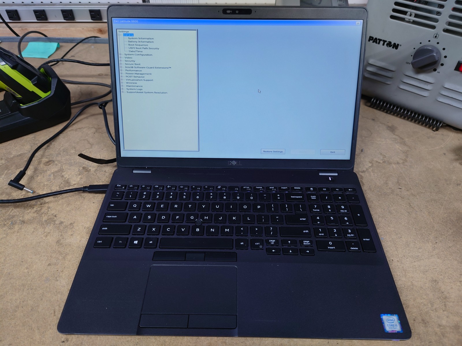 Dell Latitude 5500 15.6″ FHD i5-8365U 8GB RAM No OS/SSD
