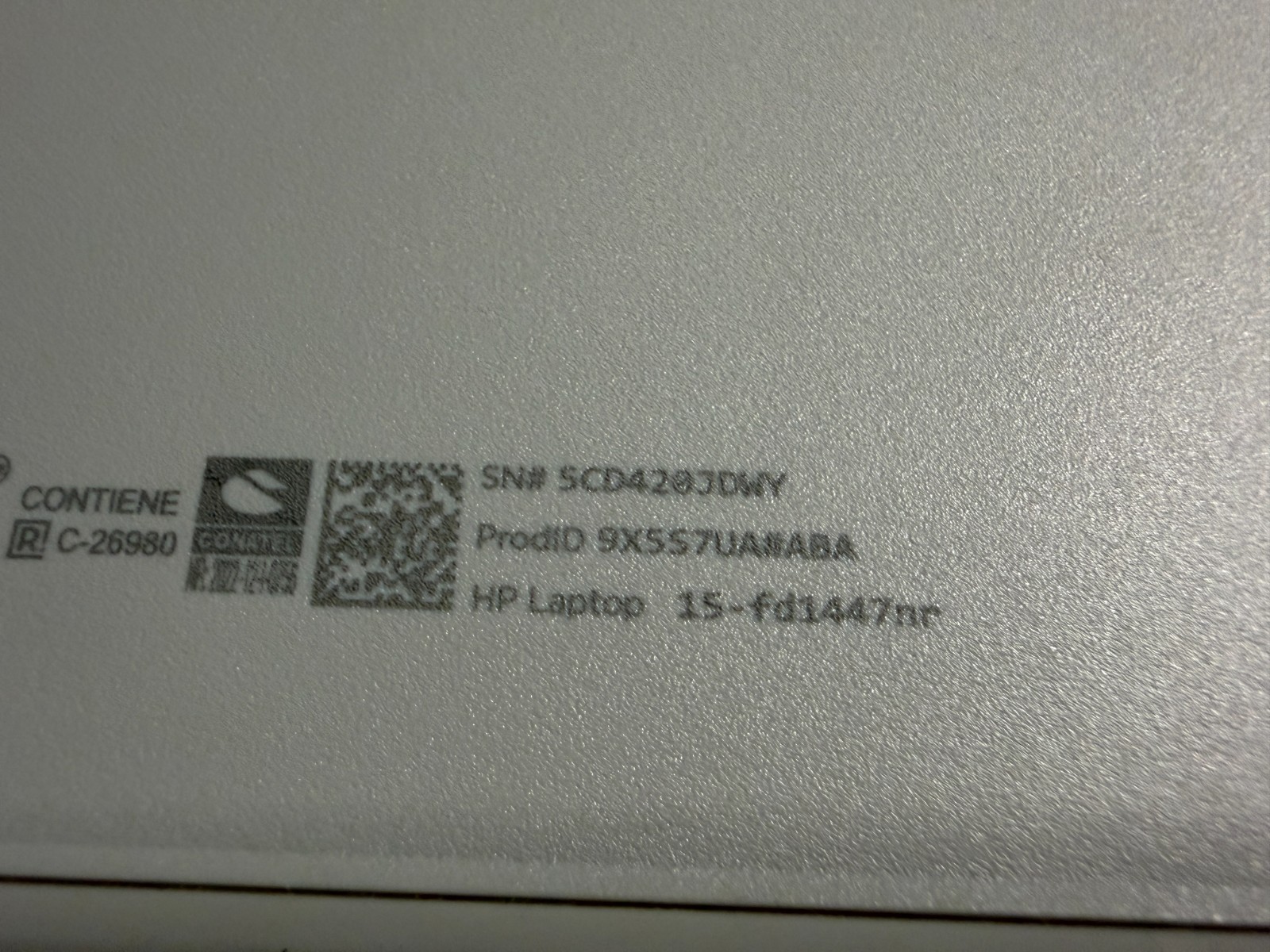 HP 15-FD1447NR 15.6″ Touch Laptop Core Ultra 7 155H 16GB RAM 512GB SSD W11H
