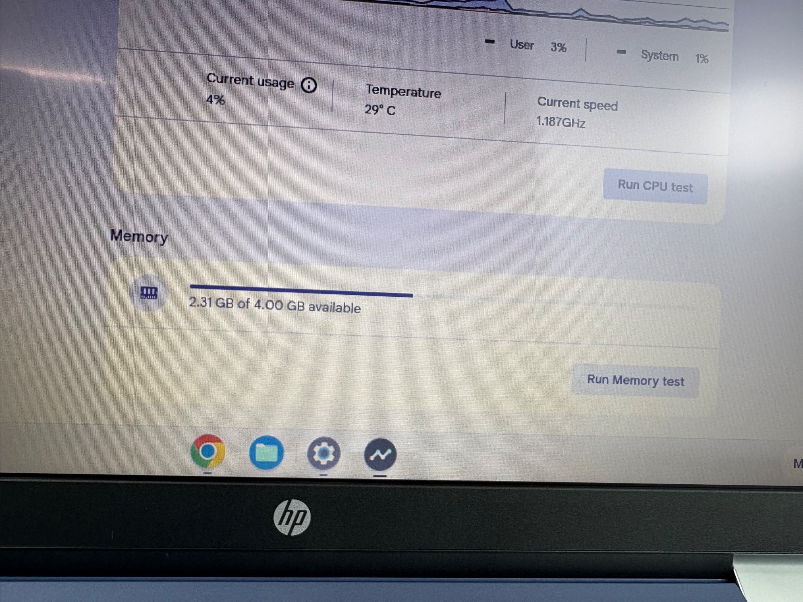 HP Chromebook x360 14b-cd0602ds – Sky Blue *Read Description*