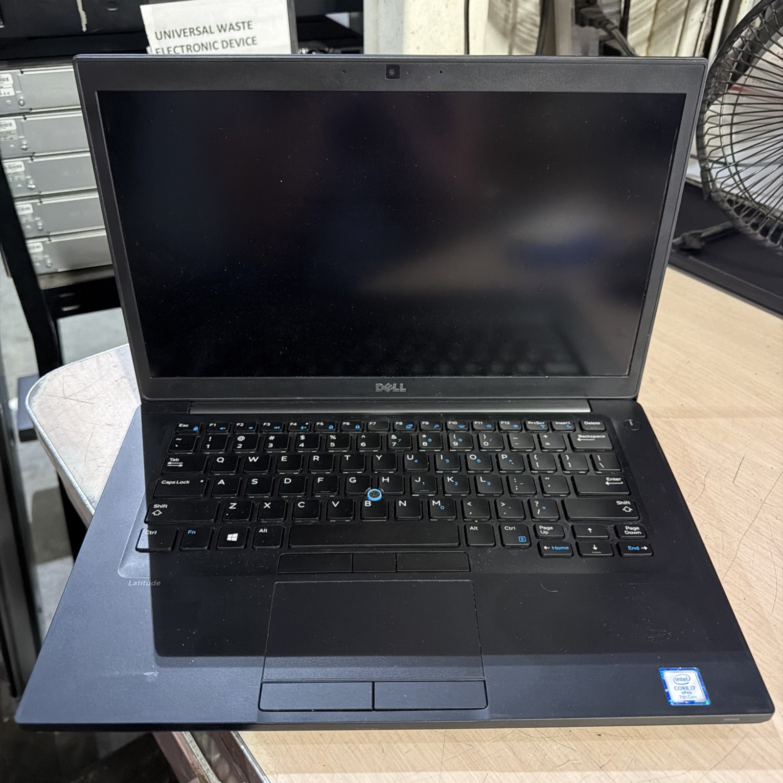 DELL LATITUDE 7480 INTEL CORE I7-7600U 2.80GHZ 8GB RAM NO HD