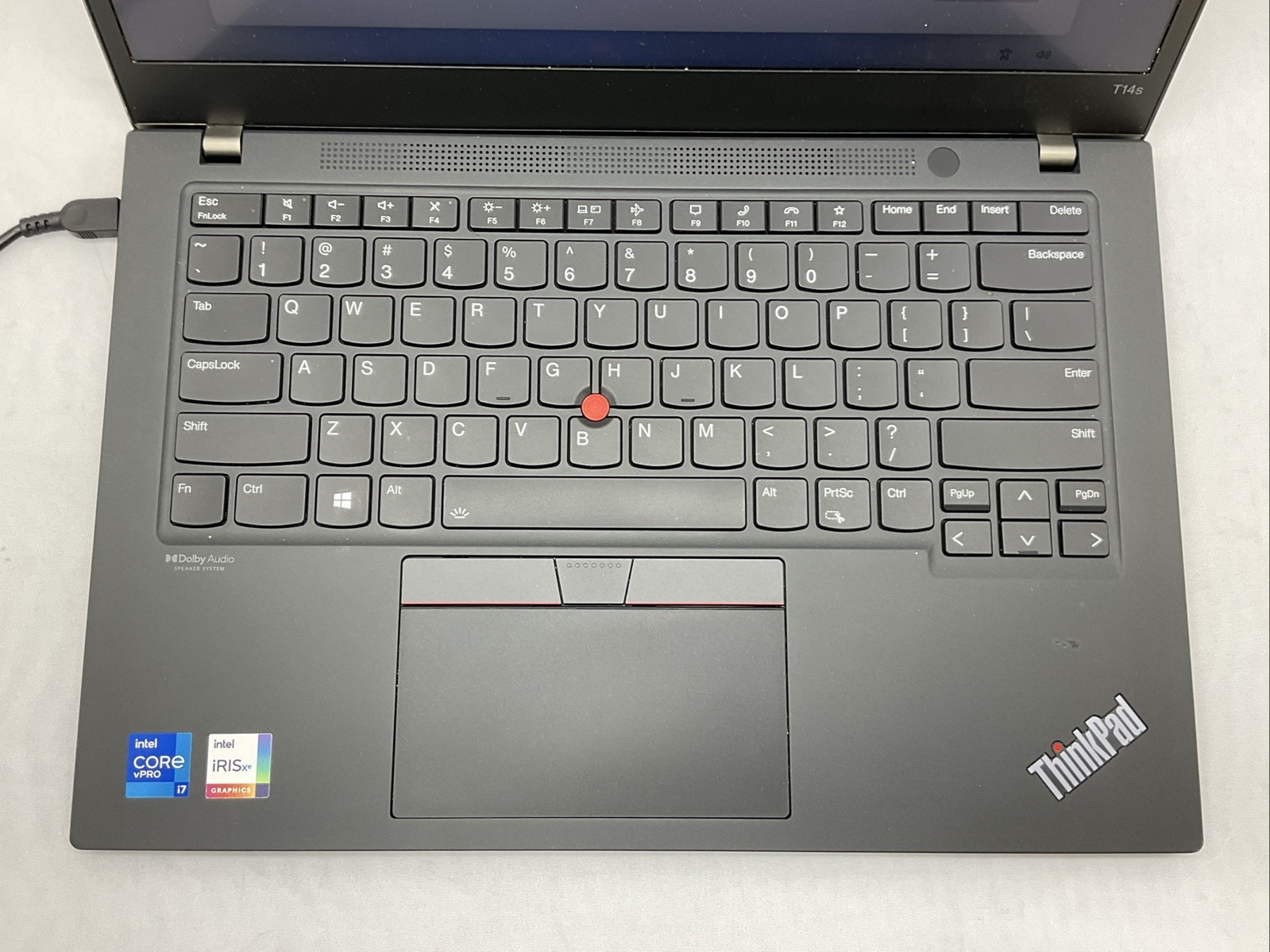 Lenovo ThinkPad T14s Gen 2 – i7-1185G7 – 16GB, 512GB, Win 11 – No Battery, works