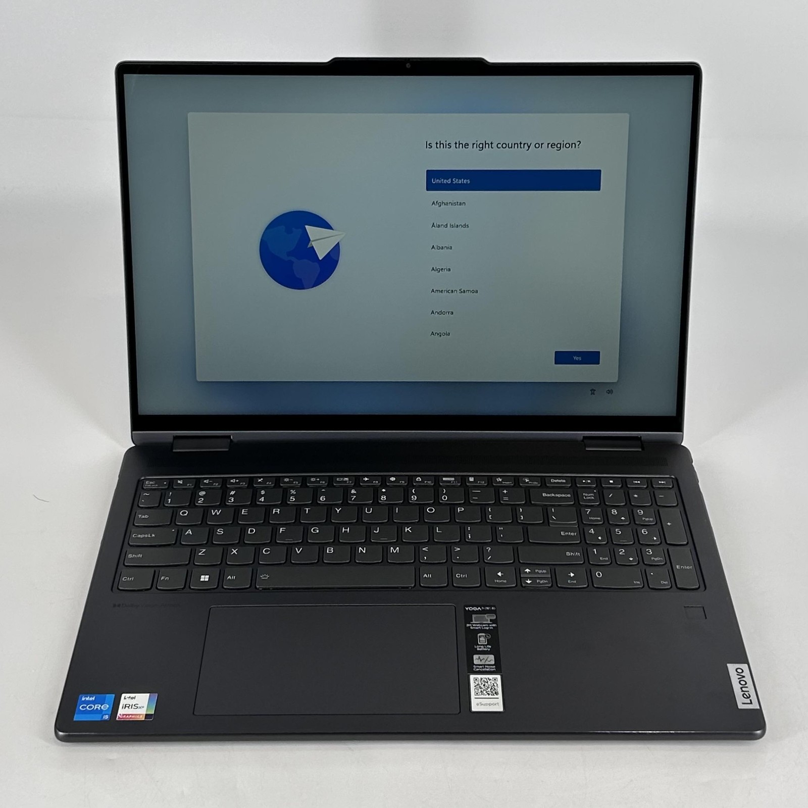 Lenovo Yoga 7i 16 FHD+ TOUCH 1.3 GHz i5-1335U 8GB 512GB SSD Good