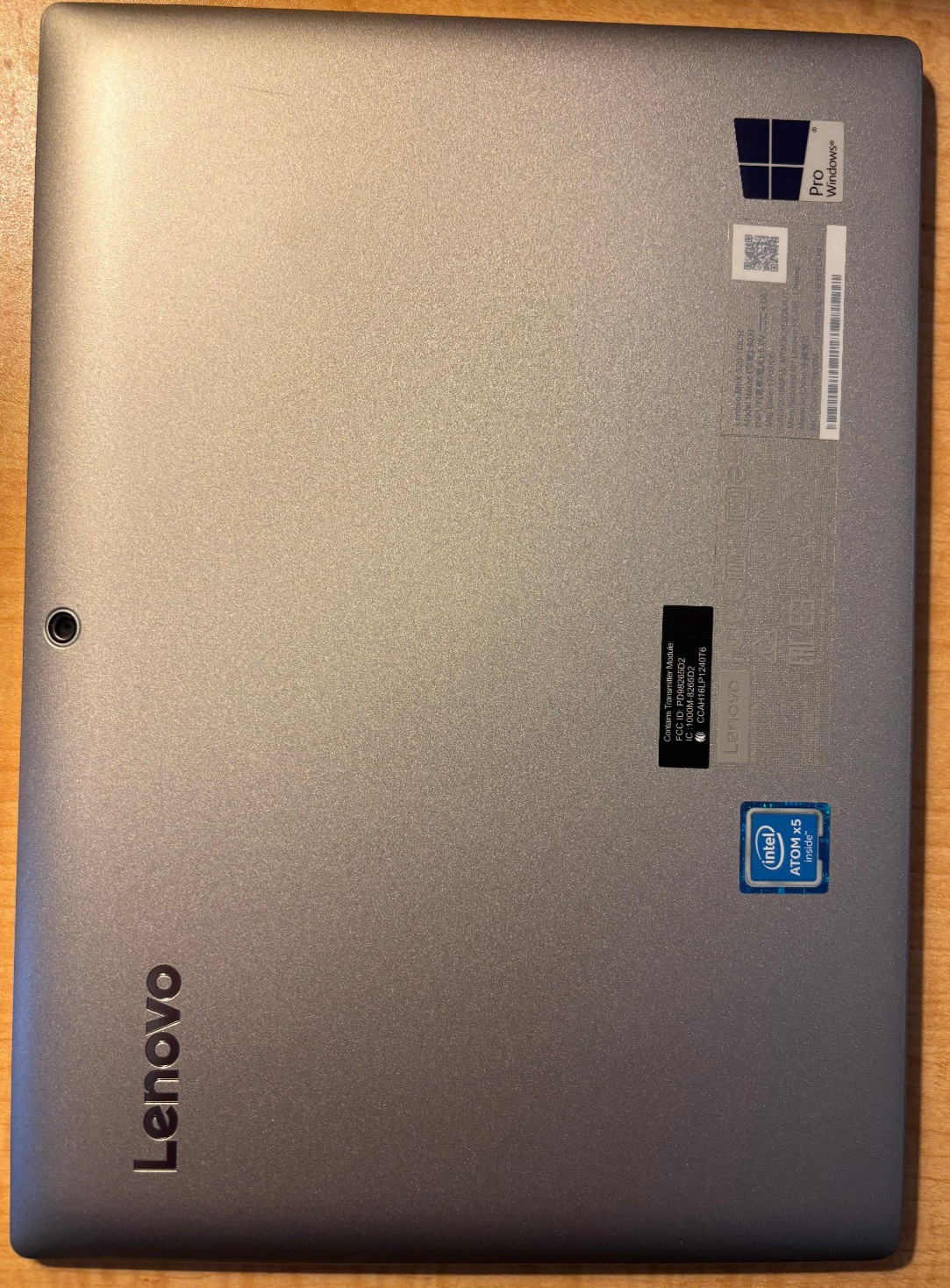 LENOVO MIIX 320-10ICR TABLET Intel Atom 1.44GHz 4GB RAM 116GB storage