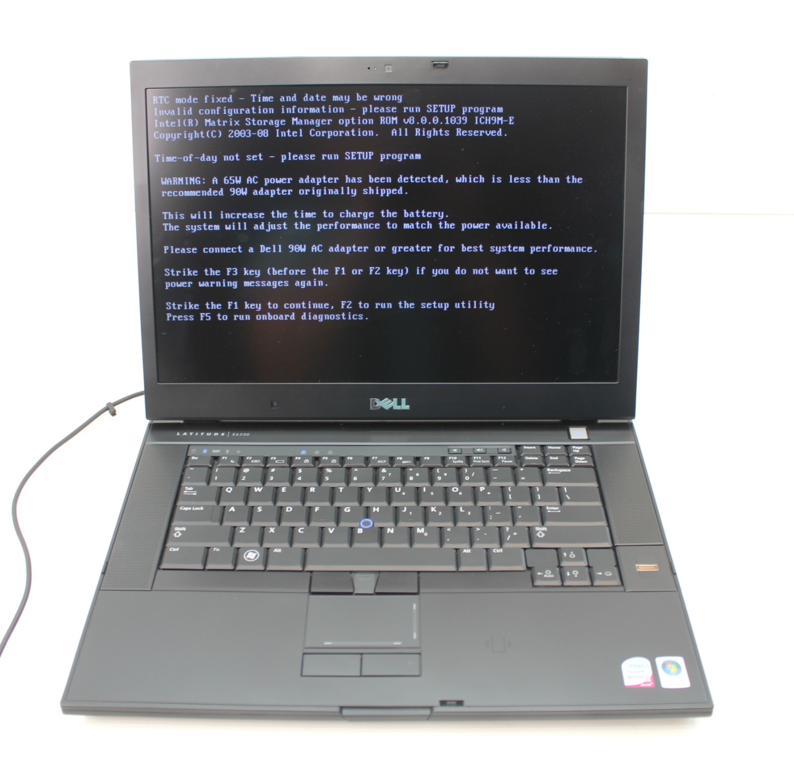 Dell Latitude E6500 15.4″ Laptop No OS, HDD, or Charger #3E-28