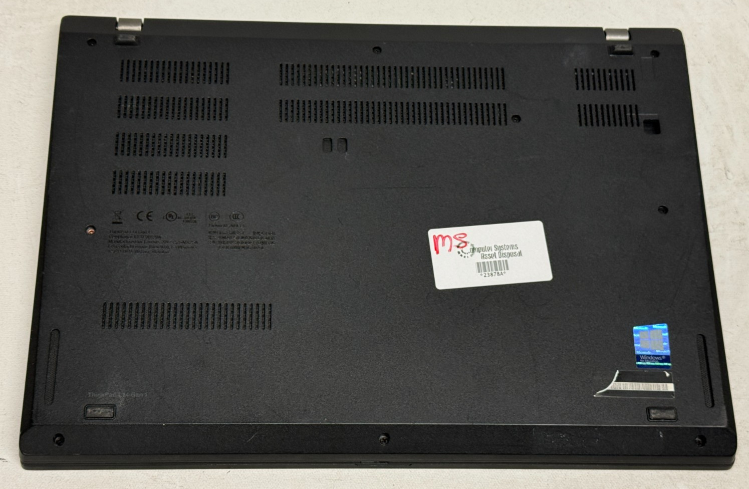 Lenovo ThinkPad L14 Gen 1 14″ (i5-10210u – 8GB RAM – 256GB SSD – Win11Home)