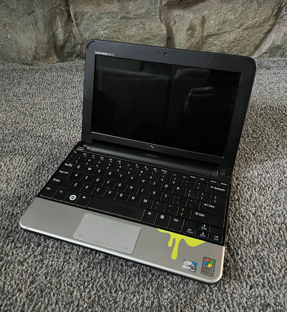 Rare 2009 Dell Inspiron Mini / Nickelodeon Slime Edition