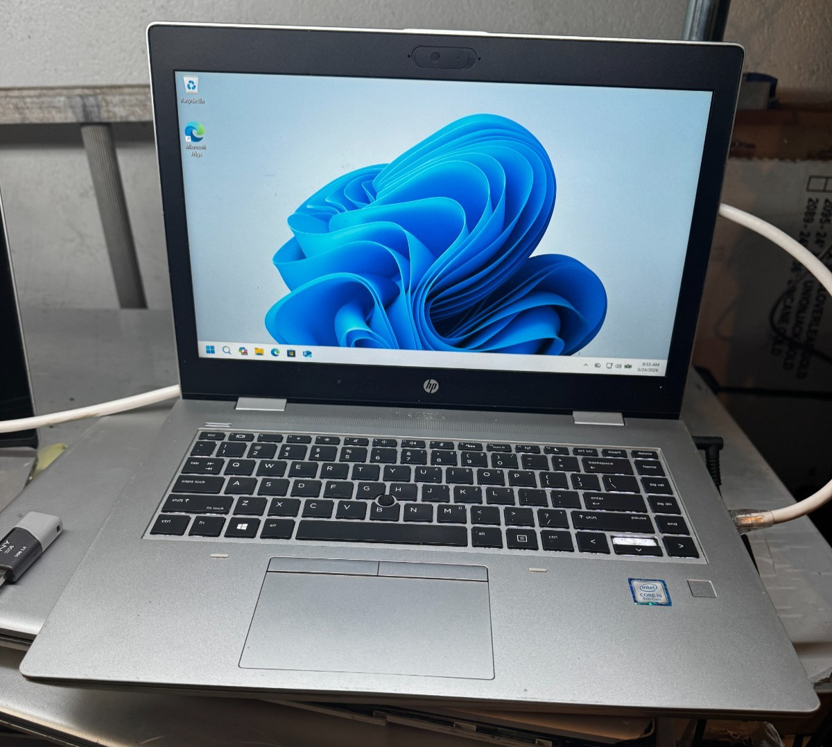 HP PROBOOK 640 G5 Core I5-8265 256GB SSD 8GB RAM Win11 Pro Laptop #5734