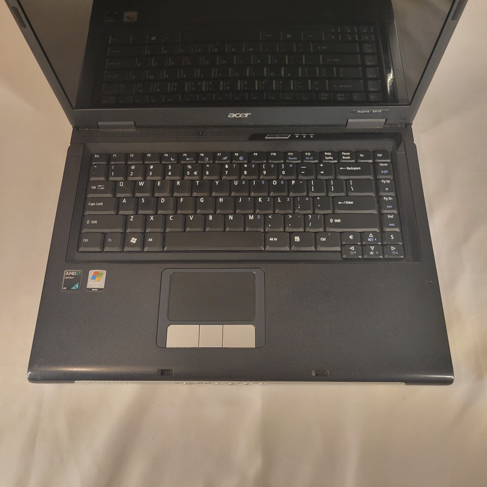 As Is Acer Aspire 5515 Series Laptop PC Repair Salvage Parts Unit No Charger