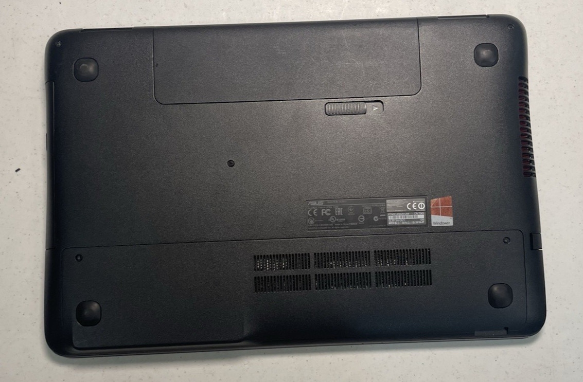 Asus ROG GL551J i7 4th Gen GTX960M 16GB RAM NO HDD FOR PARTS OR REPAIR