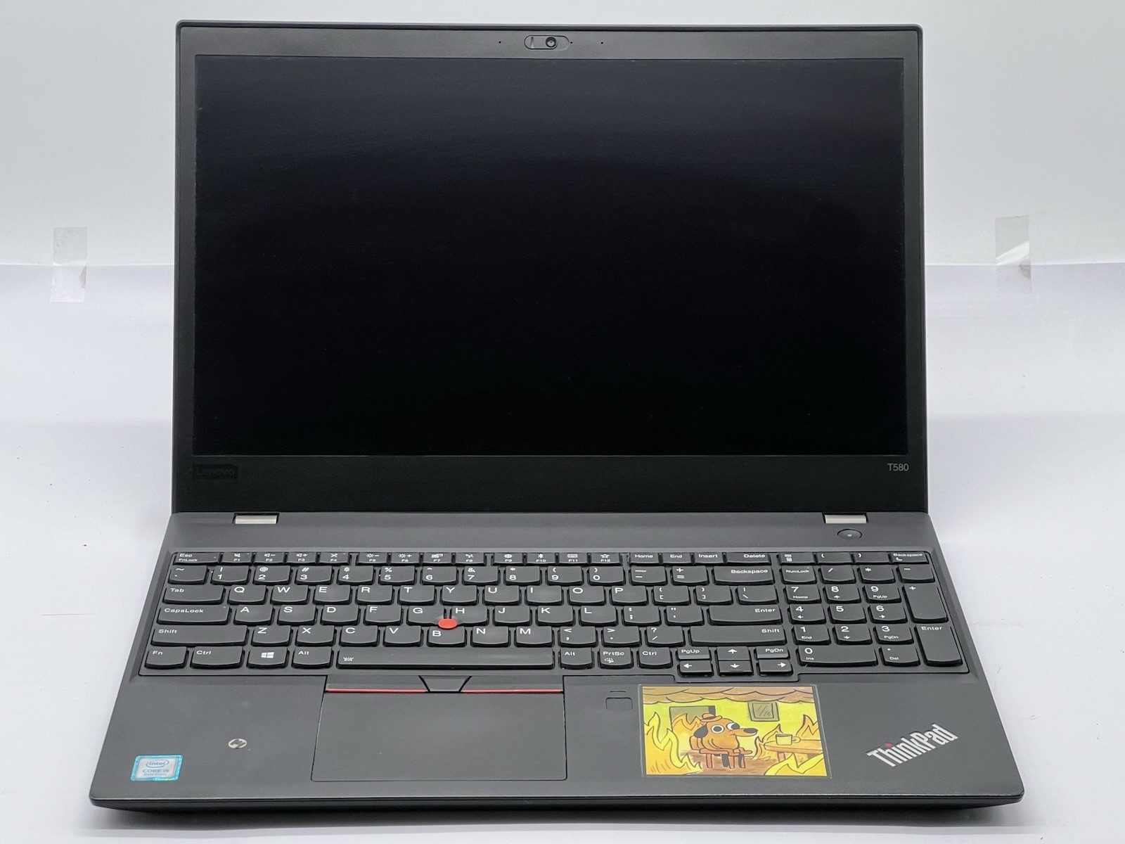 Lenovo ThinkPad T580, i5-8250U CPU, @ 1.60GHz, 8GB RAM, 256GB NVMe-No OS/Charger