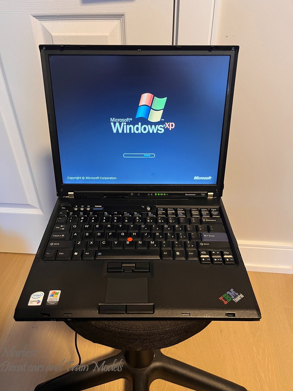 Lenovo ThinkPad T60 Core 2 Duo 1.83GHz 1GB RAM 60GB HDD Windows XP – Tested