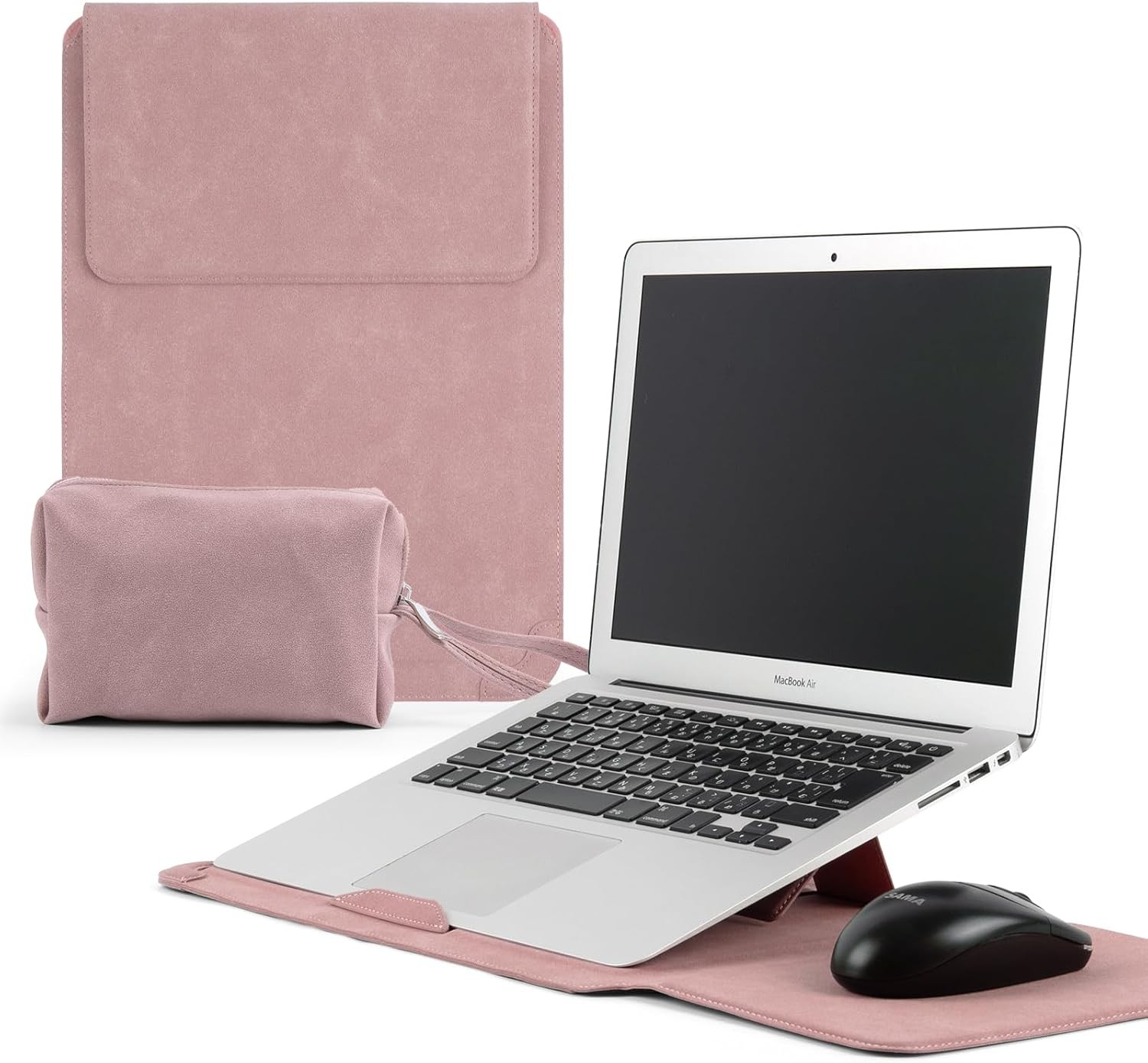 15-16″ Laptop Sleeve Case for MacBook Pro 16″ M5/M4/M3/M2/M1Pro/Max, Pink