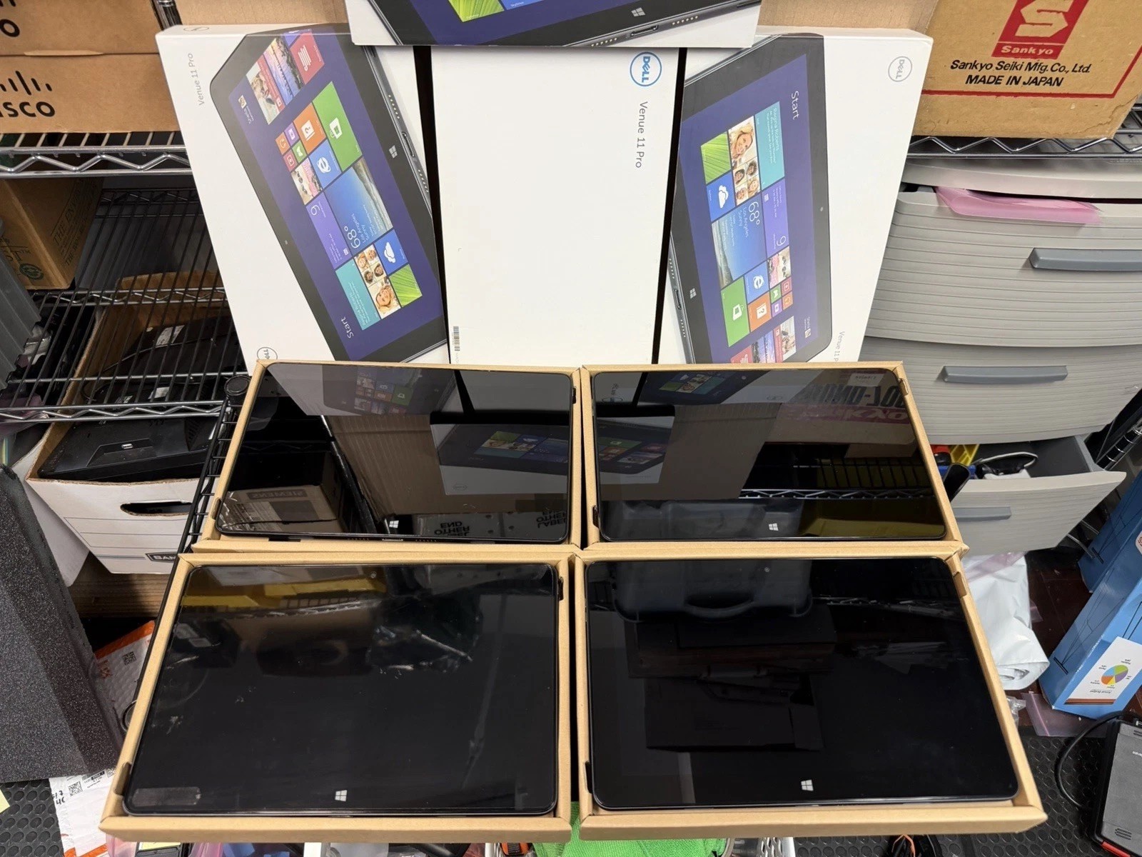 Lot Of 15 Dell Venue 11 Pro i5-4300Y i3-4020Y i3-4030Y Latitude 10 ST2e