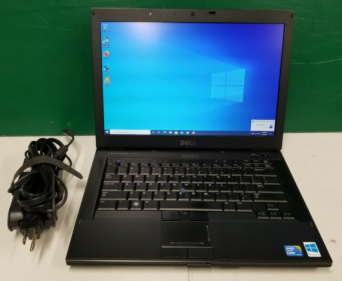 Dell Latitude E6410 Intel i7 2.67Ghz 240gb SSD 8gb Ram 9 Cell Bat Windows 10