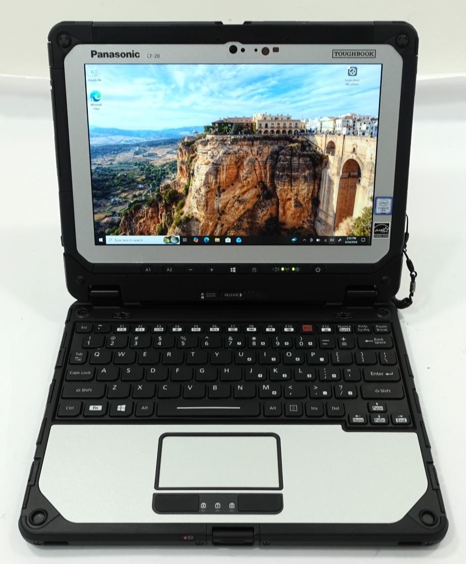 Panasonic Toughbook CF-20 Core i5-7Y57 1.20GHz 8GB 256GB 10.1″ Laptop