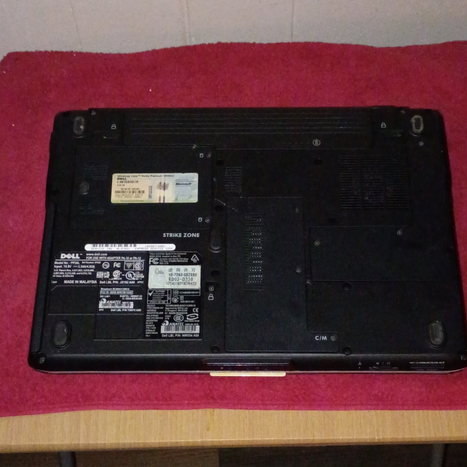 Dell Inspiron 15.4in Laptop Pentium 1.60GHz 1GB RAM 40GB HDD Windows XP