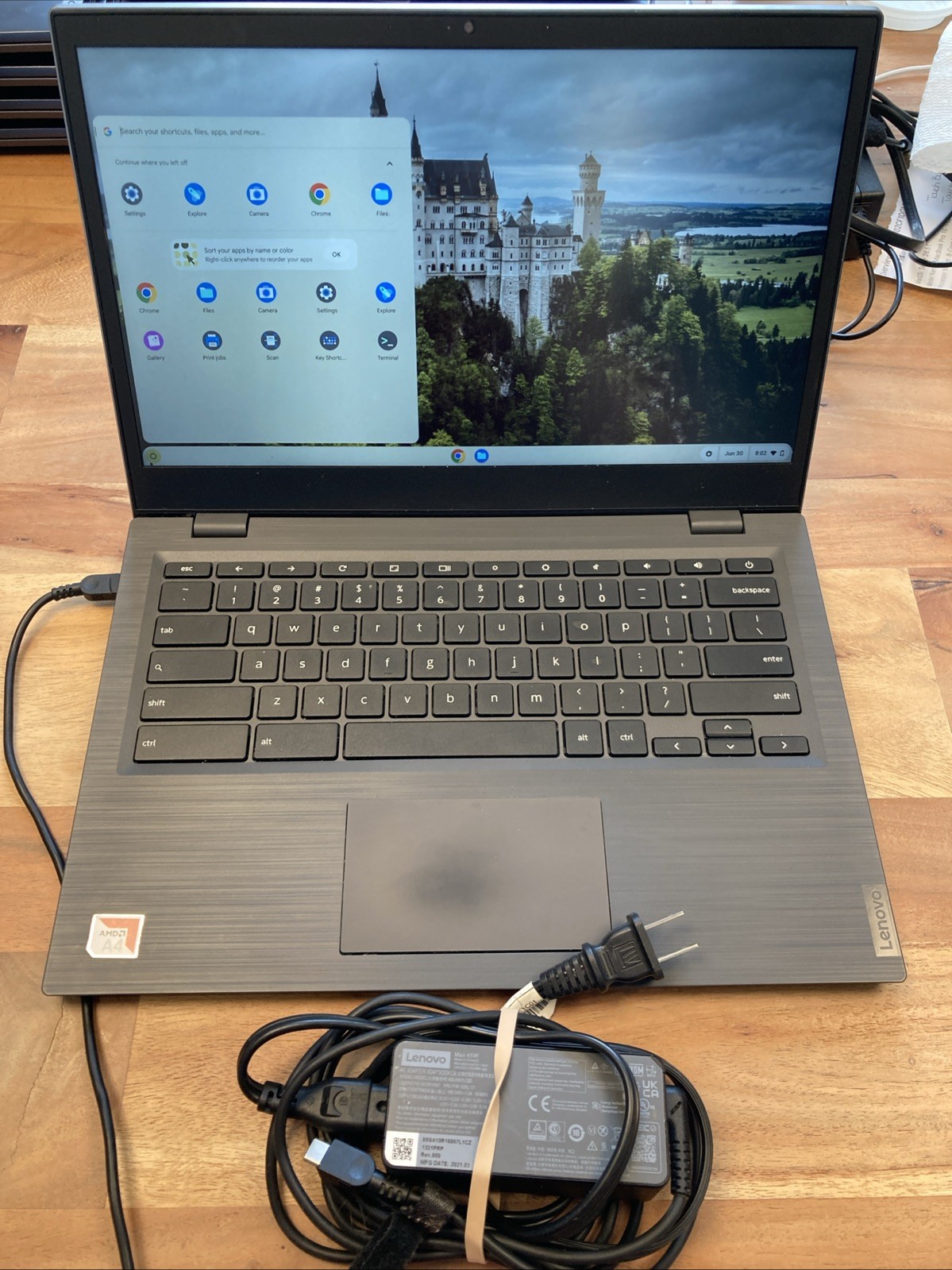 Lenovo 14e Chromebook, 14″ *Touch* A4-9120C With OEM Charger