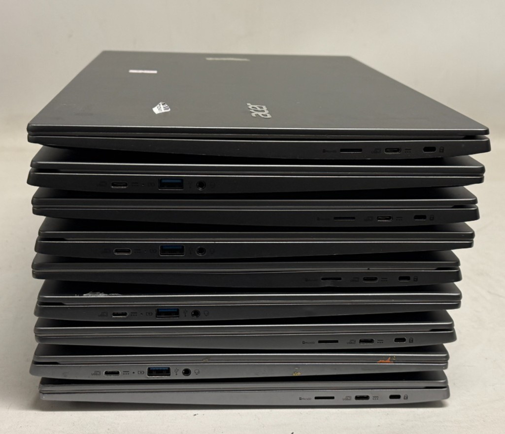 Acer Chromebook CB715-1W 15.6″ (i3-8130u – 8GB RAM – 128GB Storage) – Lot of 9