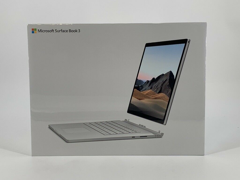New Microsoft Surface Book 3 15″ i7 32GB RAM 2TB SSD GTX 1660Ti Laptop Notebook