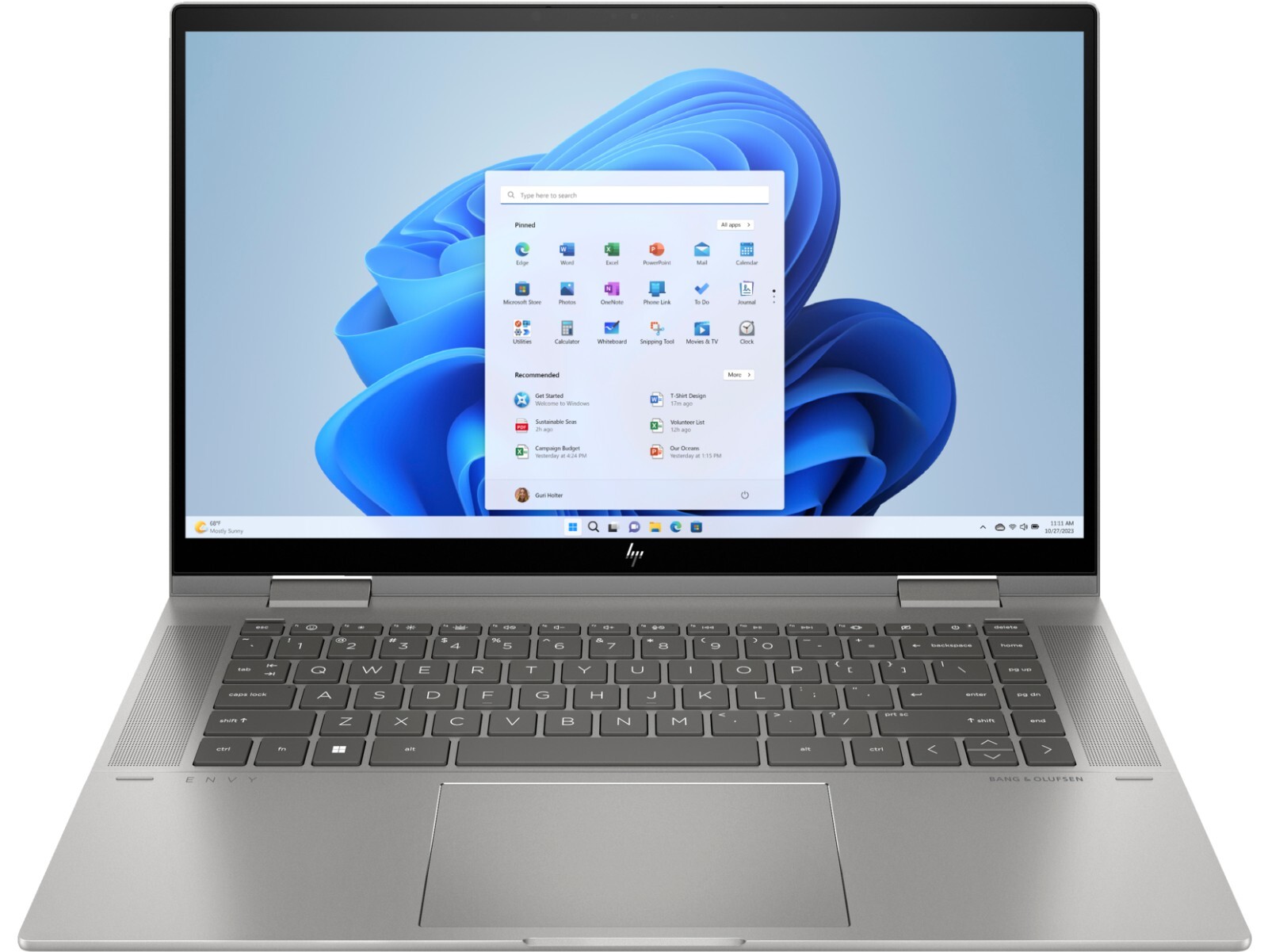 HP Envy Touch X360 15-fe1073cl 15t Laptop PC 15.6″ U7-155U 32GB 1TB BL Key W11