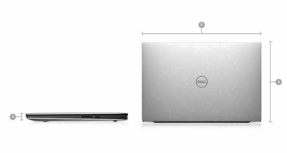 NEW Dell XPS 15 7590 4K Touch IPS Core i7 6-core 4.5GHz NVIDIA GTX1650 1TB 32GB