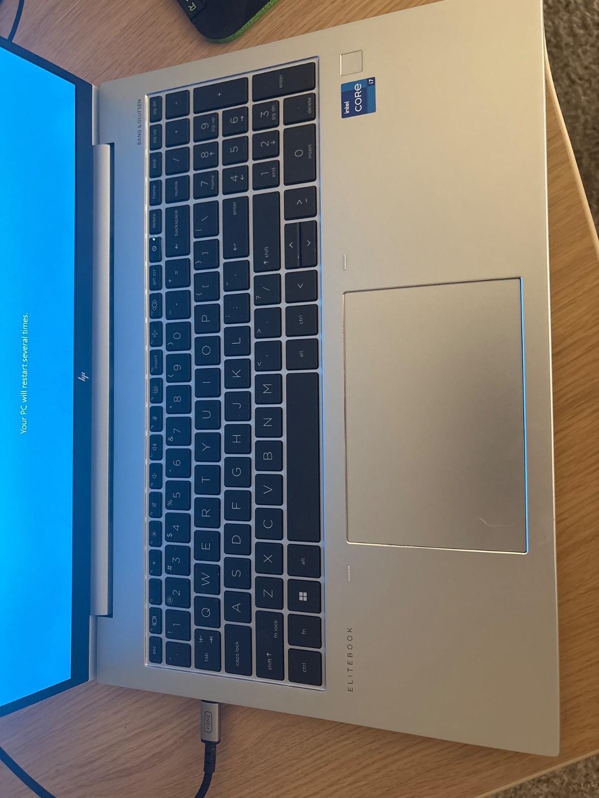 Hp elitebook 860 g9 Intel i7-1265U 10 cores 16gb ddr5 ram 239gb ssd drive