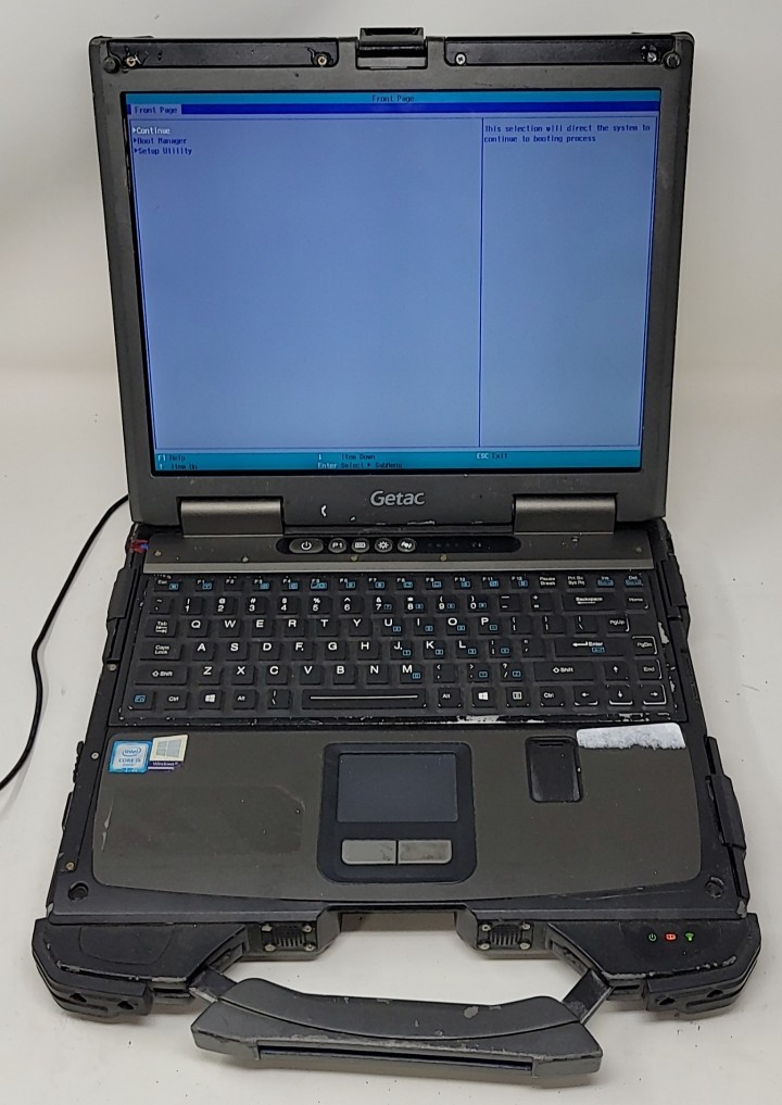 GETAC B300G6 Laptop Intel I5-6200U For Repair SEE NOTES