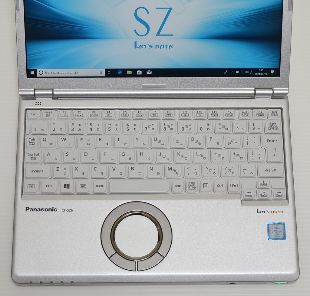 Let’s Note CF-SZ6Z16VS Core i7-7600U Memory 16GB SSD 512GB Tested Fast Shipping