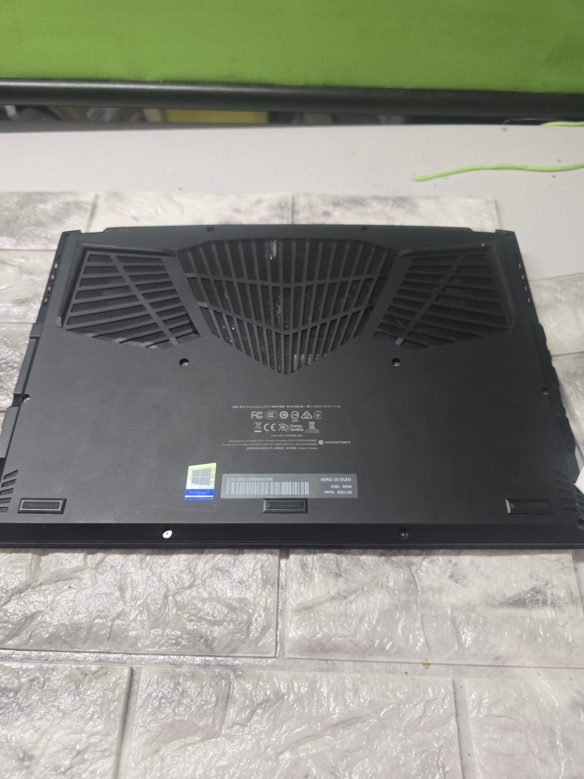 Gigabyte Aero 15 YD 15.6″ 4K Core i7 NVIDIA RTX 3060 16GB 1TB SSD *READ DETAILS*