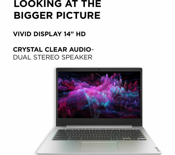 Lenovo IdeaPad 3I 14″ Chromebook Intel Celeron N4020 2.8GHz 64GB eMMC 4GB Silver