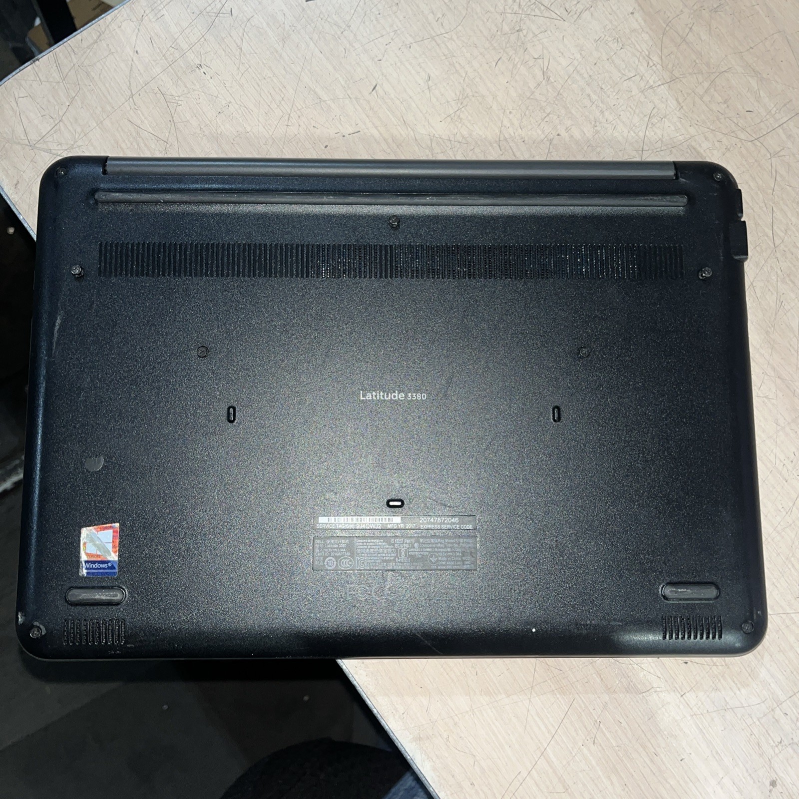 DELL LATITUDE 3380 INTEL CORE I5-7200U 2.50GHZ 16GB RAM NO HD