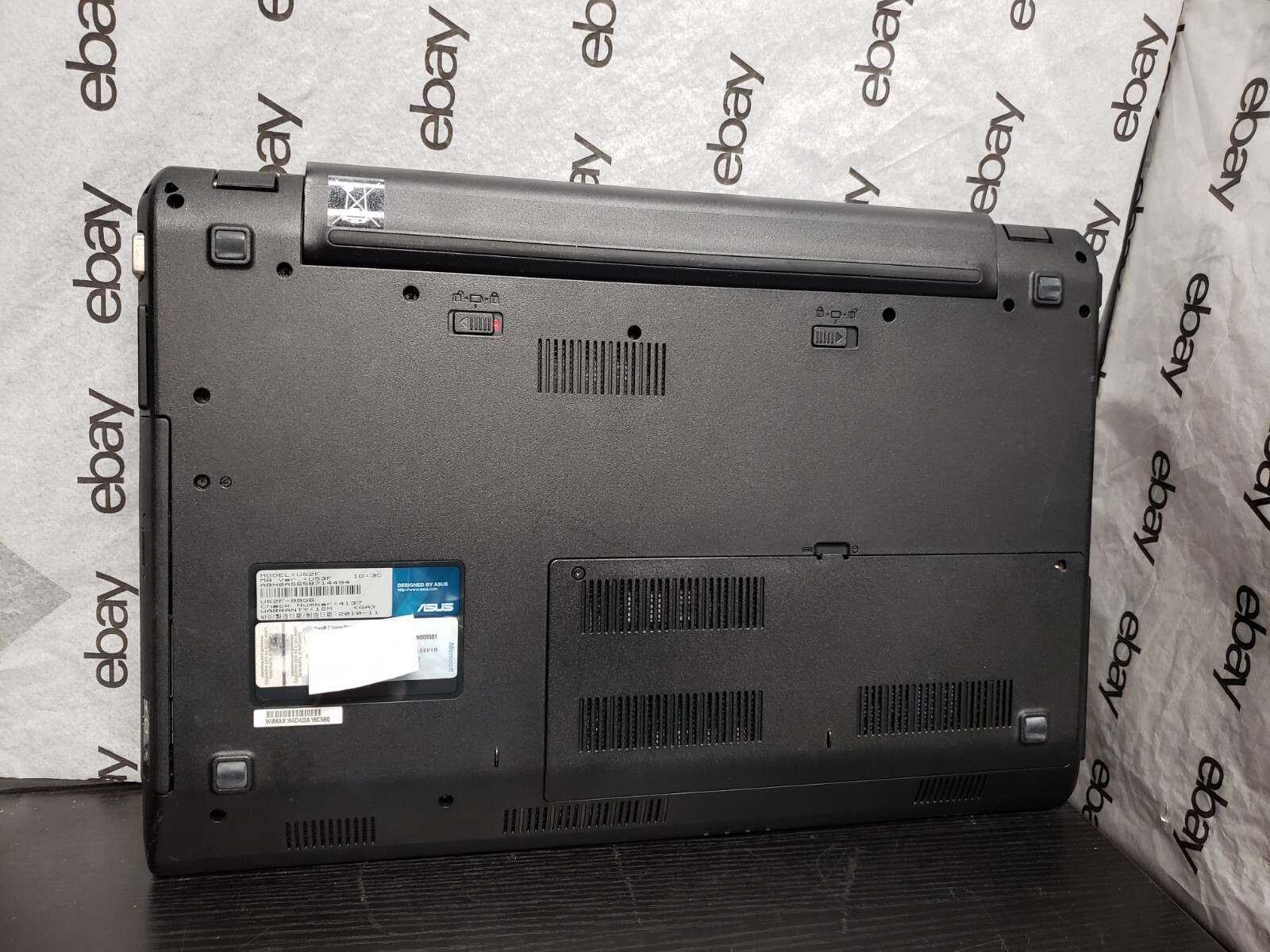 ASUS U52F 15.6″ | i3-M380@2.53GHz | 4GB RAM*NO HDD/OS/BATT/CHRGR*READ DESC*