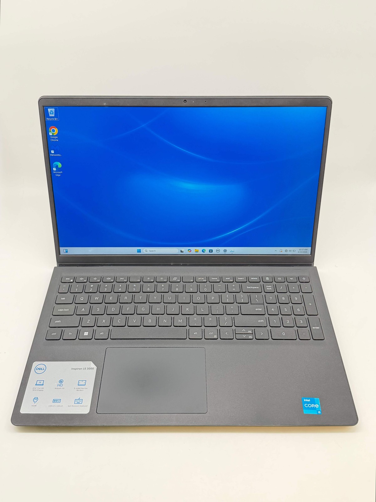 Dell Inspiron 15 3000 Intel Pentium 256GB SSD 8GB RAM 15.6″ Black