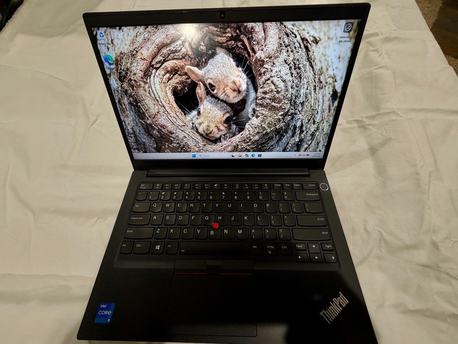 Lenovo ThinkPad E14 Gen 2 i5-1135G7 CPU 16GB RAM 512GB Me Win11 Pro