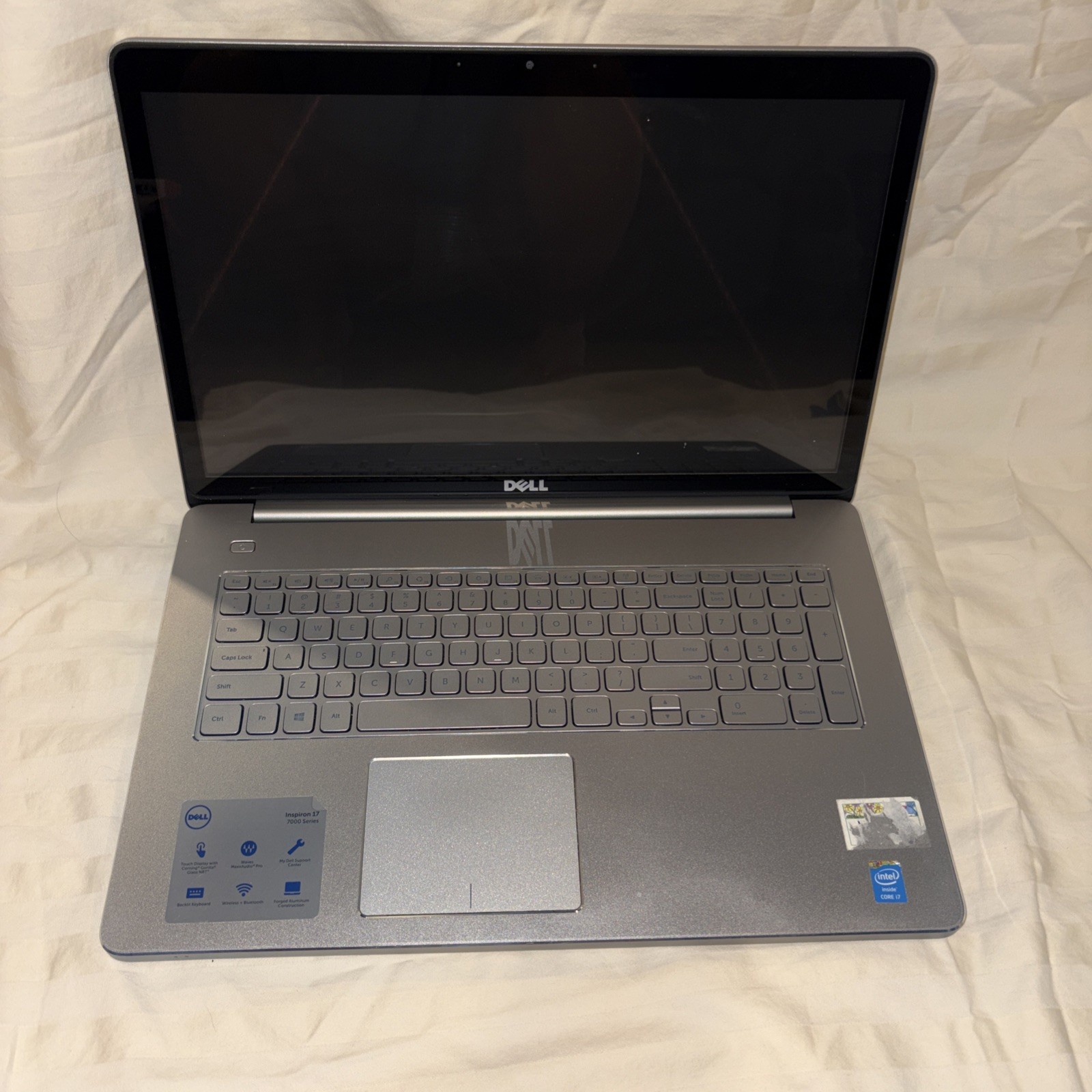 Dell Inspiron 17 7737 Laptop Intel i7-4510U 16GB Ram NO HD/OS – PARTS