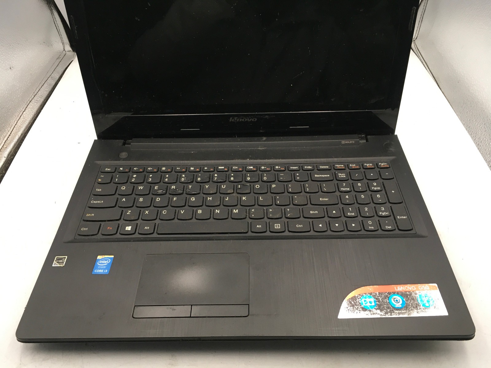 LENOVO G50-80 – FOR PARTS/REPAIR – INTEL I3 4TH GEN – NO RAM – NO OS – READ – BB