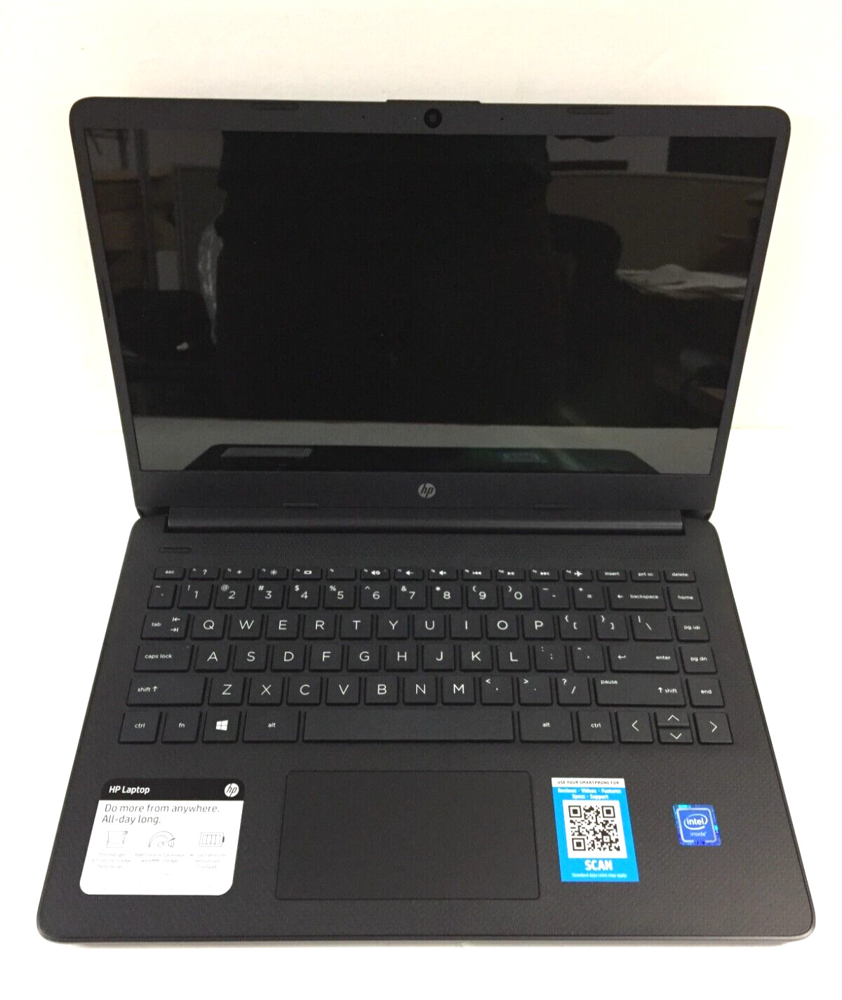 *Bad Battery* HP 14-dq0001dx 14″ HD LED Laptop/N4020/4GB RAM/64GB eMMC/Win 10 H