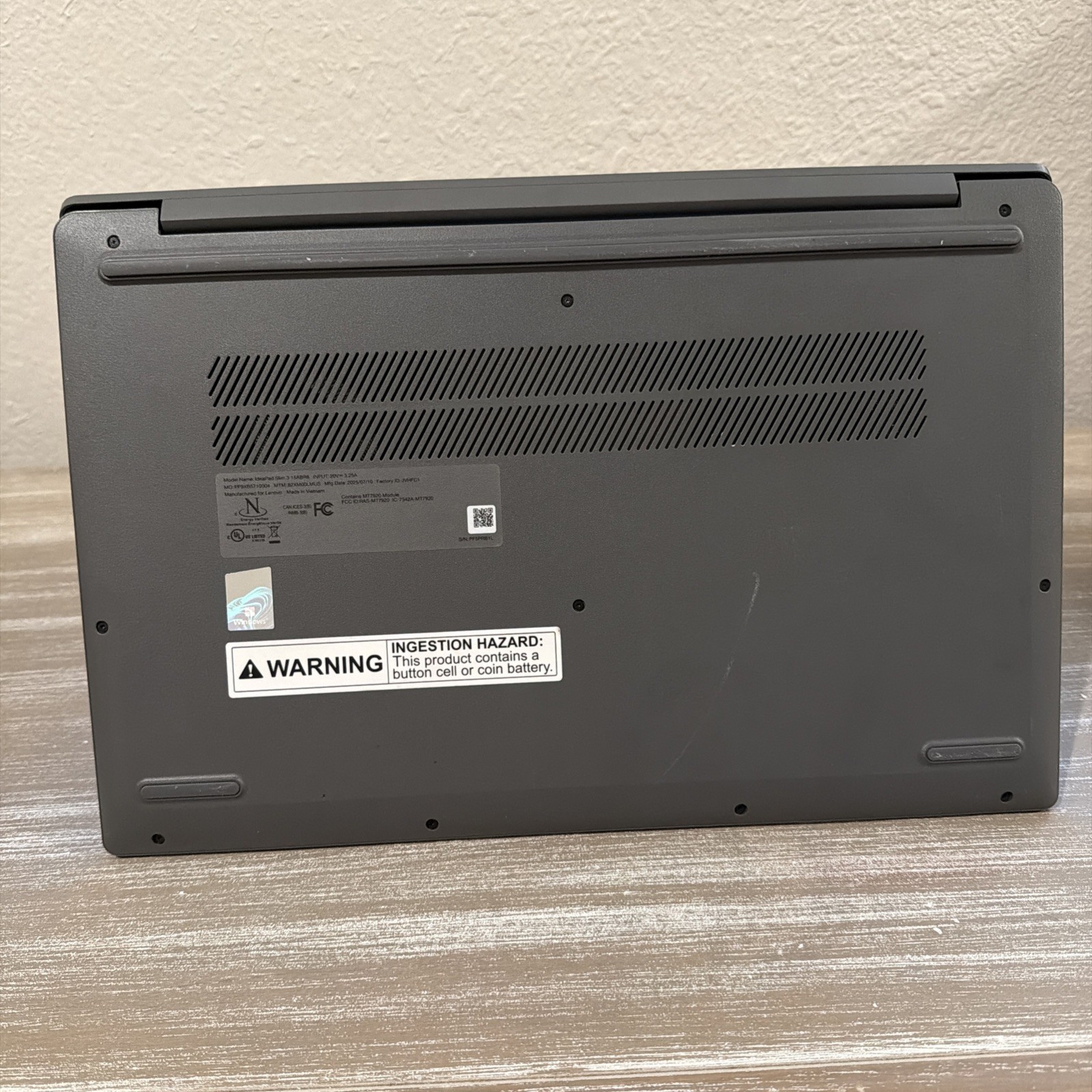 LENOVO IDEAPAD SLIM 3 15ABR8 | AMD RYZEN 7 5825U | 512GB | 16GB | Touch Screen