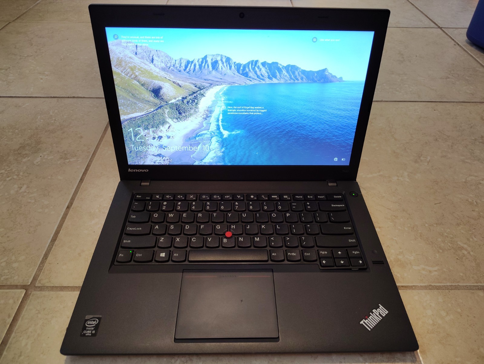 Lenovo ThinkPad T440 14″ Laptop Intel Core i5 8GB RAM 237GB HDD Windows 10
