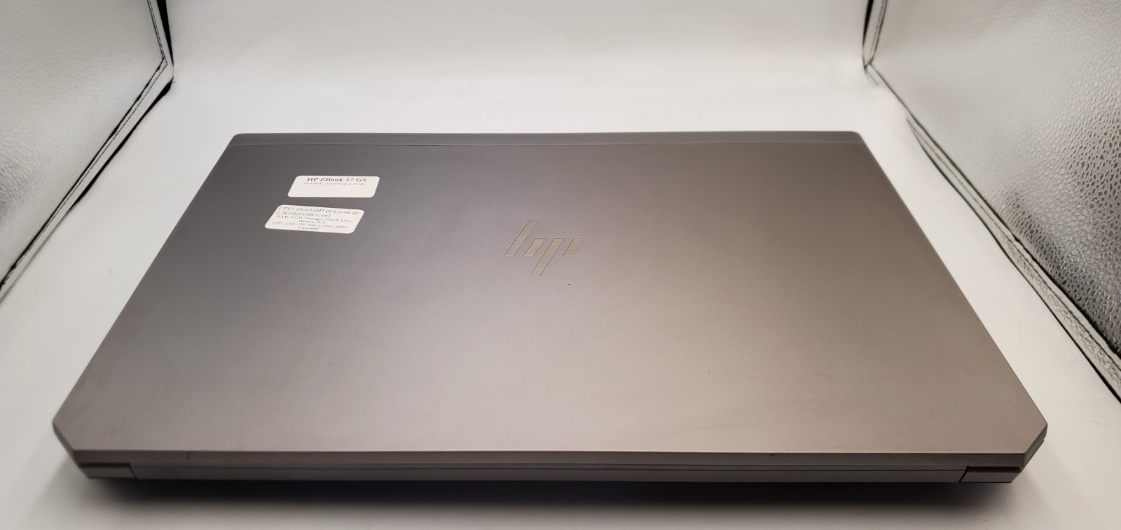 HP ZBook 17 G5 Laptop Intel Core i5-8th Gen 2.3GHz 8GB RAM 256GB SSD No Bat/Char