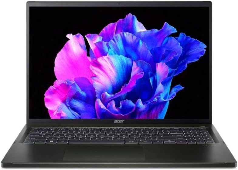 Acer Swift Edge 16 ” WQUXGA OLED AMD Ryzen 7-7735U 16GB 1TB SSD W11H Laptop, BK