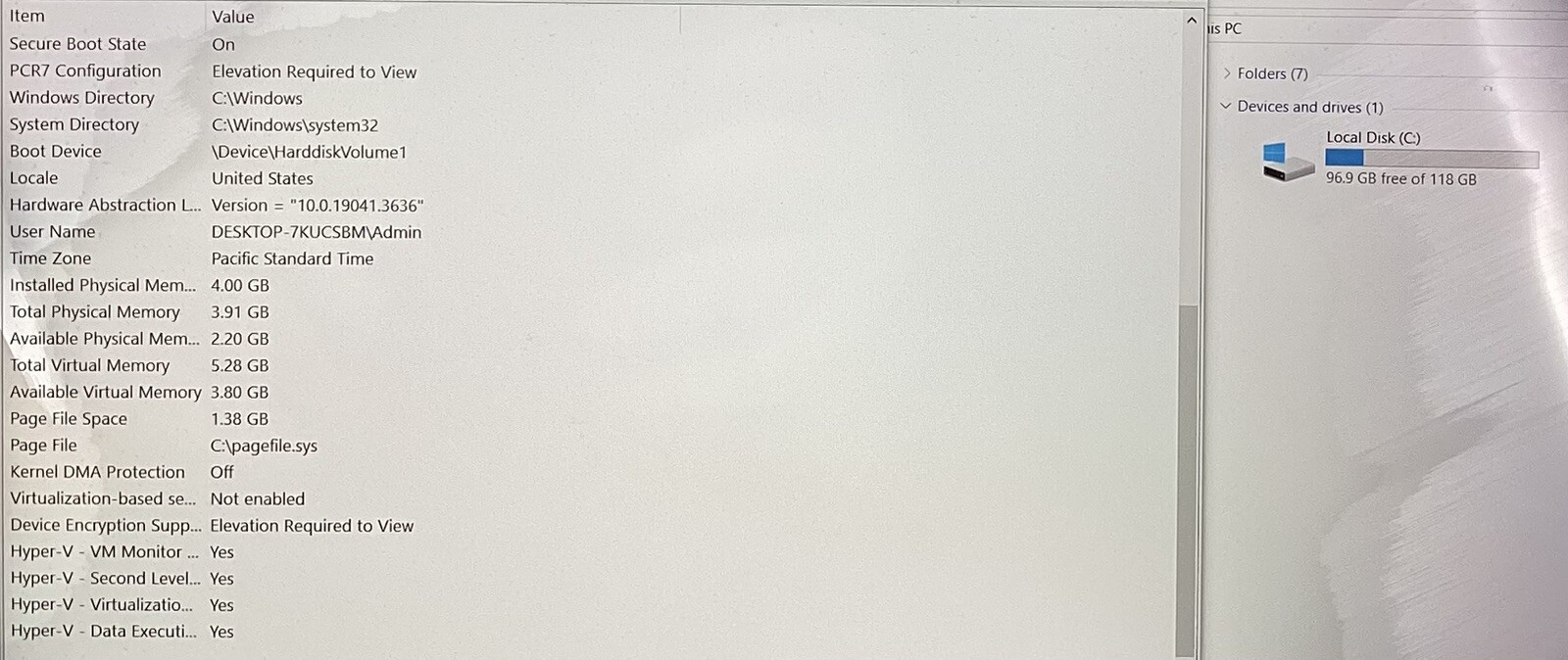 Dell XPS Intel i5-4200U @ 1.60GHZ 4GB RAM 128GB SSD *BAD DISPLAY/SEE PICS*