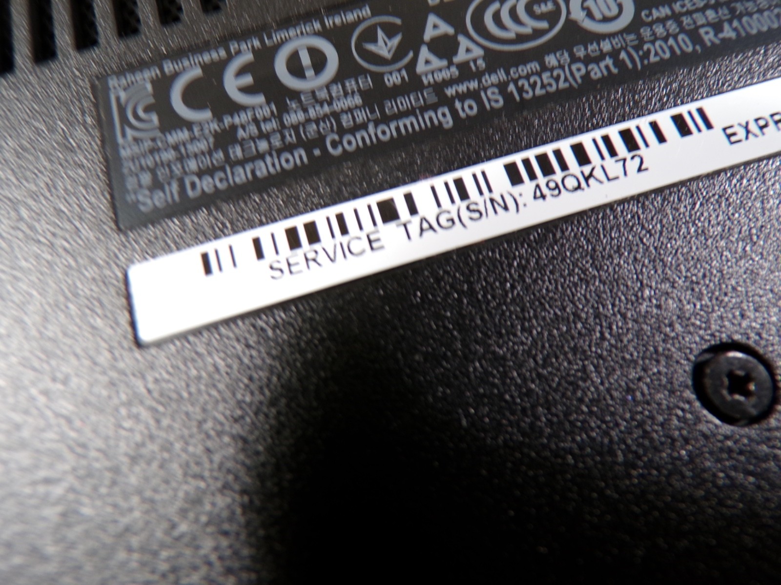 DELL PRECISION 3510 INTEL CORE I5 8GB RAM **POWER ON WONT STAY ON NO IMAGE
