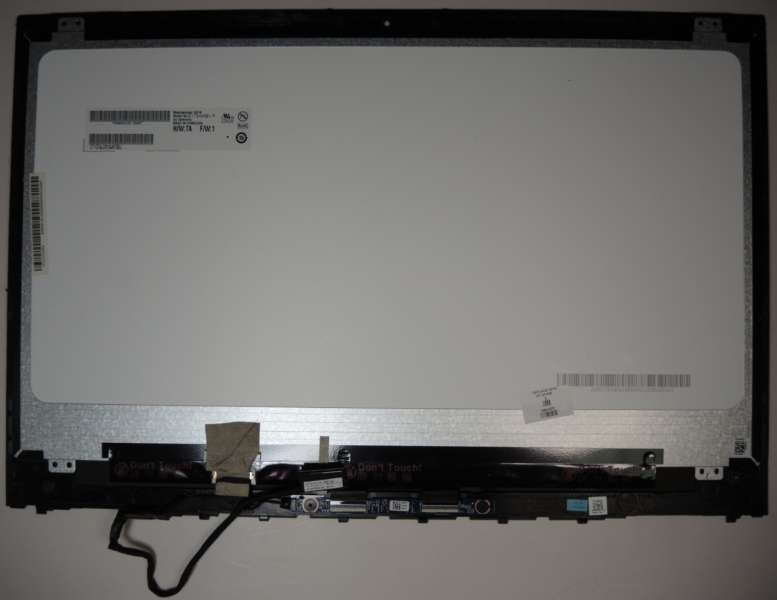 HP ENVY 17t-bw000 CTO Laptop TOUCHSCREEN (USED, WORKING, FOR PARTS)