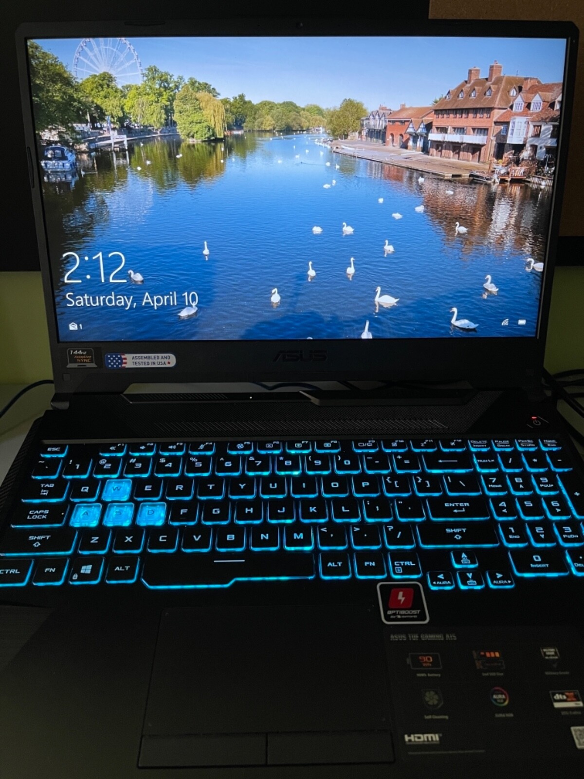 ASUS A15 Series 15.6 inch (512GB + 1TB) , AMD Ryzen 7, 2.90GHz, 32GB)